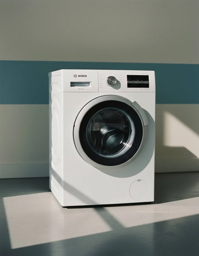 Bosch wasmachine in showroom